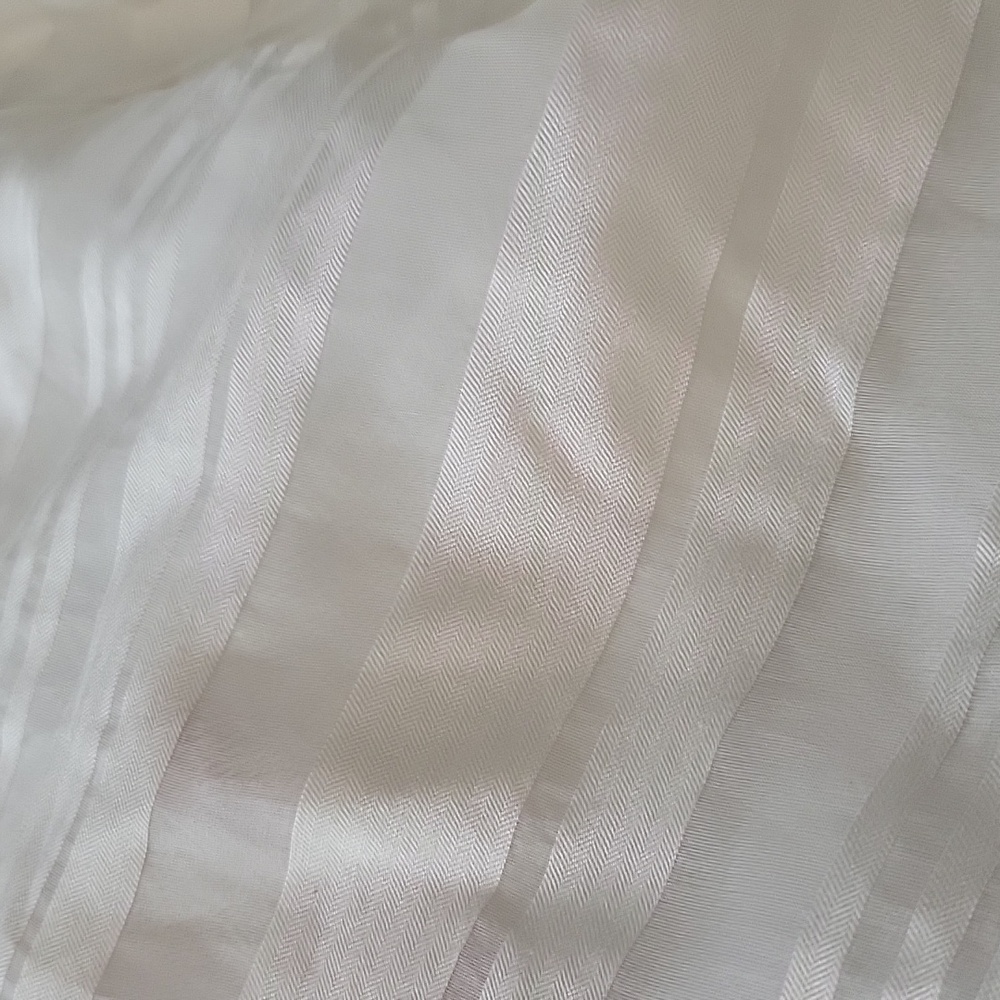 NWT Lilly Pulitzer Blossom Strapless Dress Resort White Wrapping Stripe Silk 14 - Picture 10 of 16
